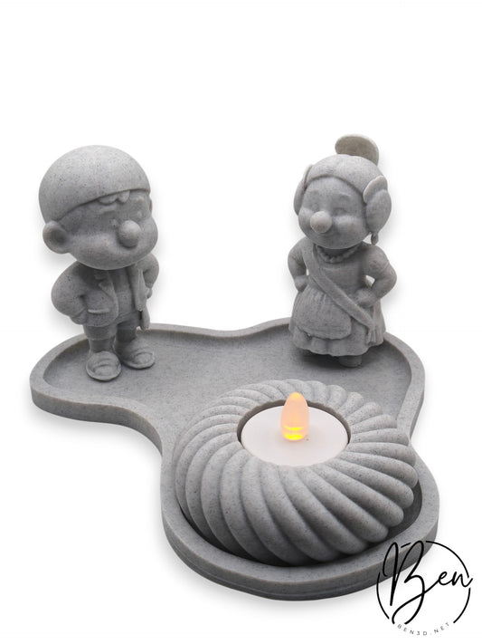 Bandeja Portavelas Fallera