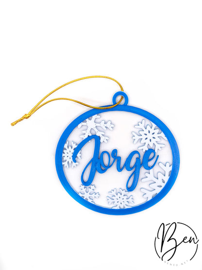 Bola personalizada con nombre