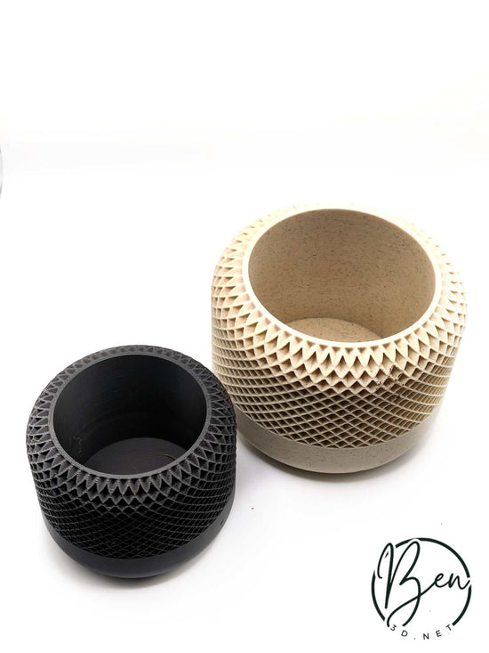 Maceta de estilo moderno impresa en 3D para interior